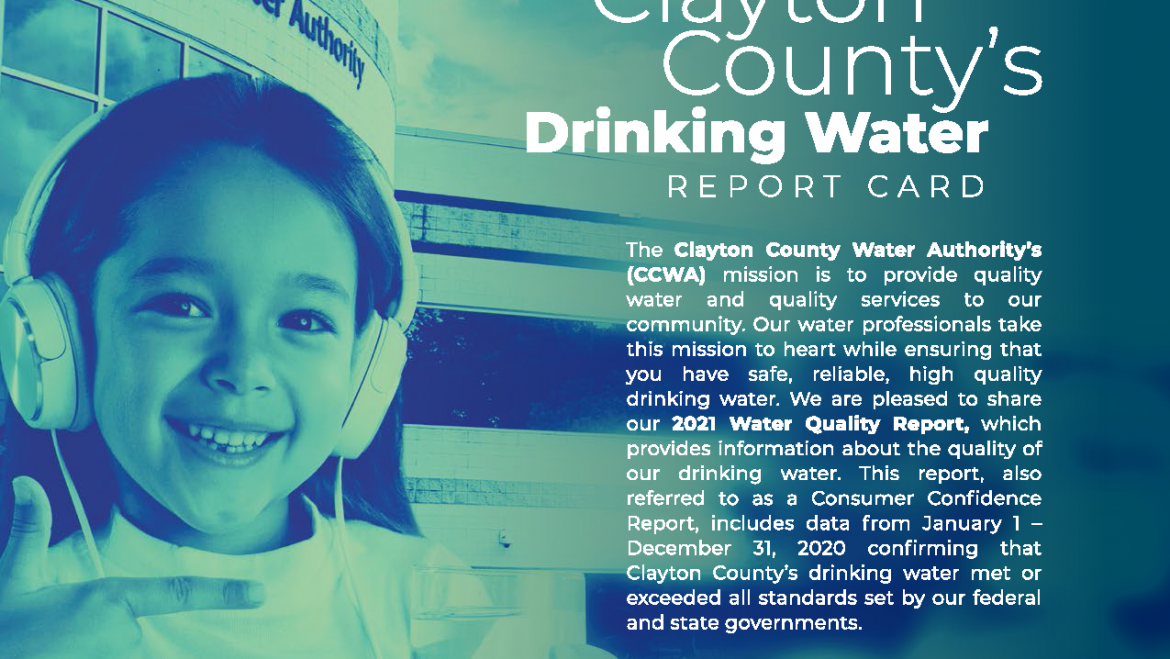 Clayton County Drinking Water Met or Exceeded All Federal & State Standards in 2020